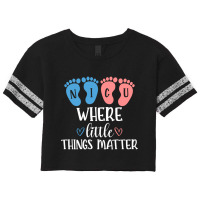 Cute Nicu Nurse Pediatric Nursing Student Natal Icu Rn Long Sleeve T S Scorecard Crop Tee | Artistshot