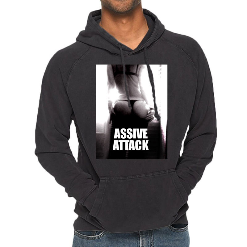 Assive Attack Vintage Hoodie by HISHIMUCHILDRESS | Artistshot