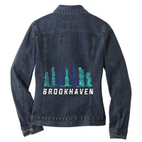 Brookhaven Long Island New York Ladies Denim Jacket | Artistshot