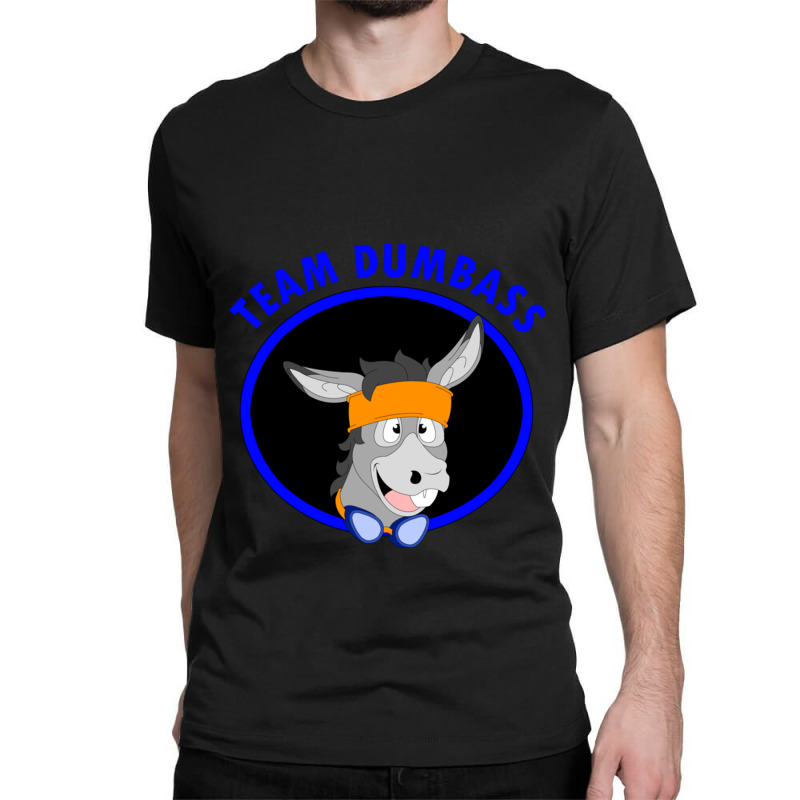 Team Dumbass Donkey Headshot Classic T-shirt by cm-arts | Artistshot