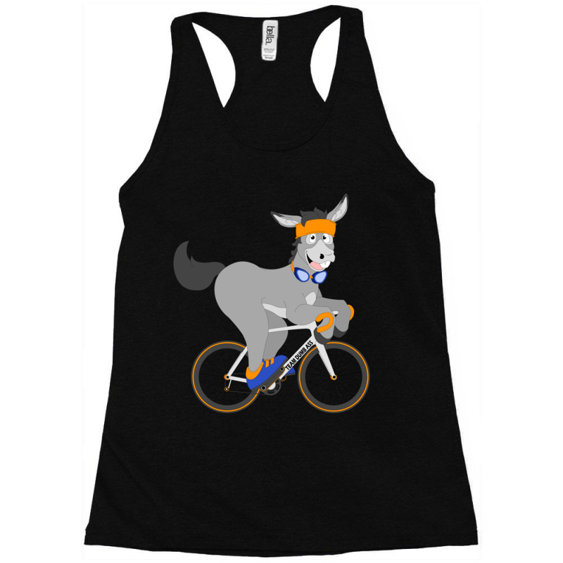 Team Dumbass On Bike Racerback Tank by cm-arts | Artistshot