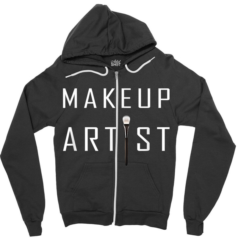 Makeup Artist Mua Esthetician Zipper Hoodie | Artistshot