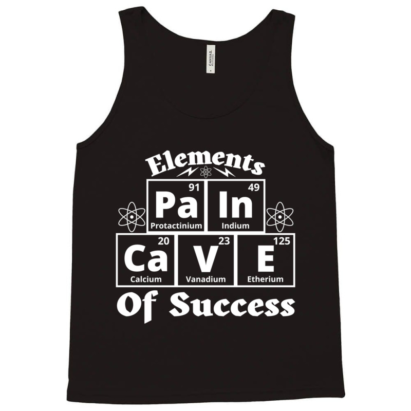 The Pain Cave Periodic Table  Paincave Periodic Table For Triathletes  Tank Top by cm-arts | Artistshot