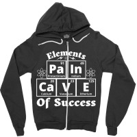 The Pain Cave Periodic Table  Paincave Periodic Table For Triathletes  Zipper Hoodie | Artistshot