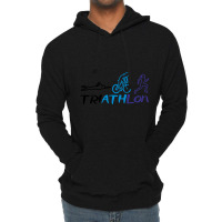 Thriatlon Woman Fitted Lightweight Hoodie | Artistshot