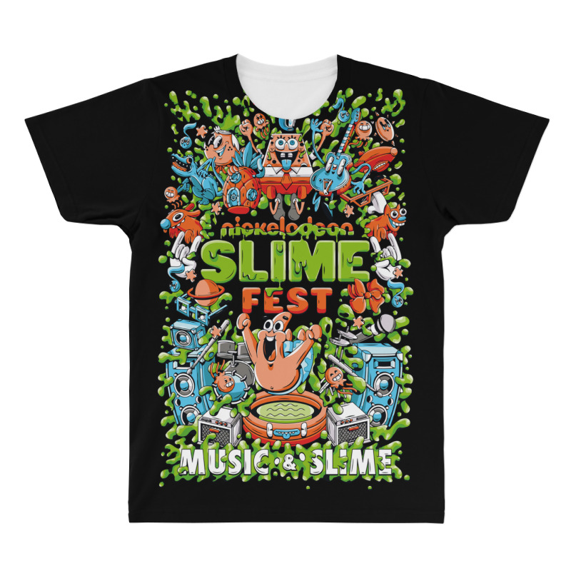 Custom Nickelodeon All Over Men's T-shirt By Custom-designs - Artistshot