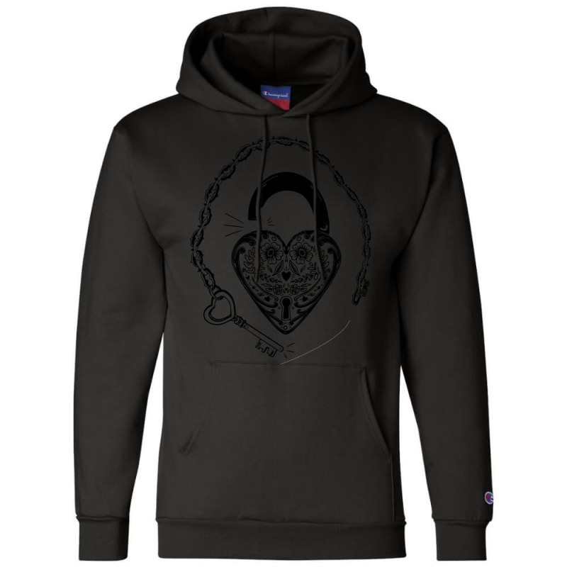 Heart Locket Champion Hoodie by cm-arts | Artistshot