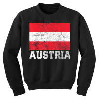 Austrian Austria Flag Pride Roots Country Family Nation Gift T Shirt Youth Sweatshirt | Artistshot