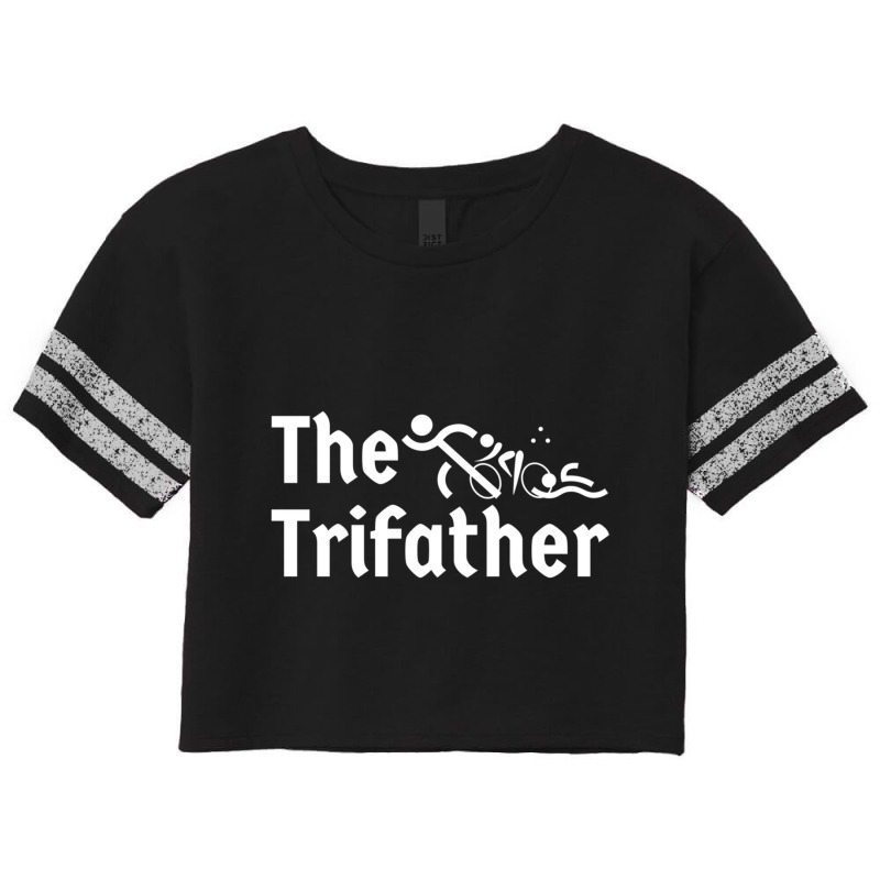 Triathlete Definition   Triathlon Dad  I Support My Fathers Threesome  Scorecard Crop Tee by cm-arts | Artistshot