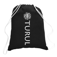 Turul Hungarian Flag Creation Myth Protector Spirit Phenix Shaman Myth Drawstring Bags | Artistshot