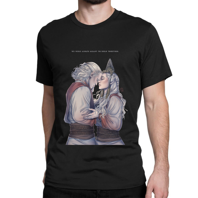 Daemon And Rhaenyra Classic T-shirt by cm-arts | Artistshot