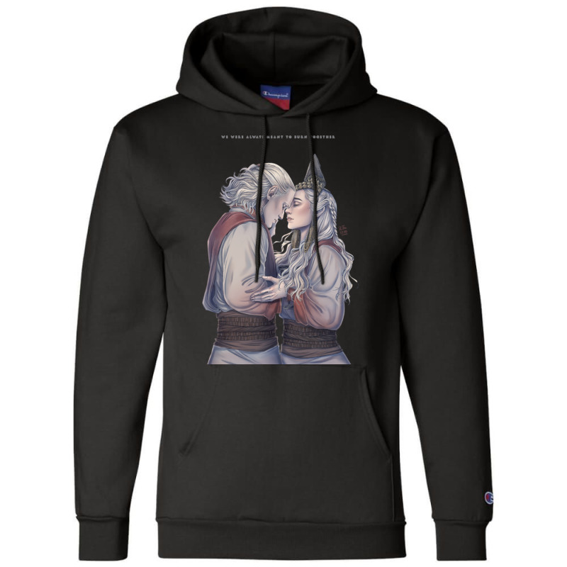 Daemon And Rhaenyra Champion Hoodie by cm-arts | Artistshot