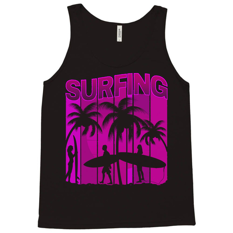 Summer T  Shirtsurf Surfer Summer Surfing Family Vacation Mode T  Shir Tank Top | Artistshot