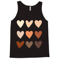 Melanin Skin Tone Hearts Tank Top | Artistshot