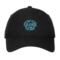 Triathlon I Dont Get Older Adjustable Cap | Artistshot