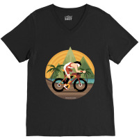 Kona Triathlete V-neck Tee | Artistshot