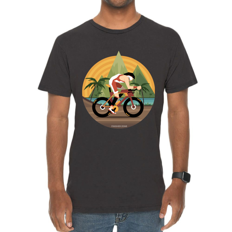 Kona Triathlete Vintage T-Shirt by cm-arts | Artistshot