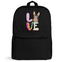 Funny Easter Bunny With Glasses For Women And Rabbit Lover T Shirt Backpack | Artistshot