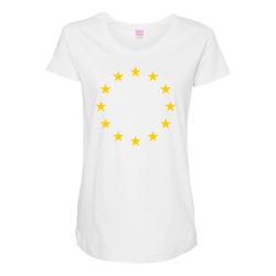 the flag of europe Maternity Scoop Neck T-shirt | Artistshot