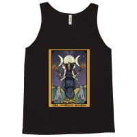 The Goddess Hecate Tarot Card Triple Moon Wiccan Pagan Witch Tank Top | Artistshot