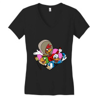 Three Caballeros Love Women's V-neck T-shirt | Artistshot