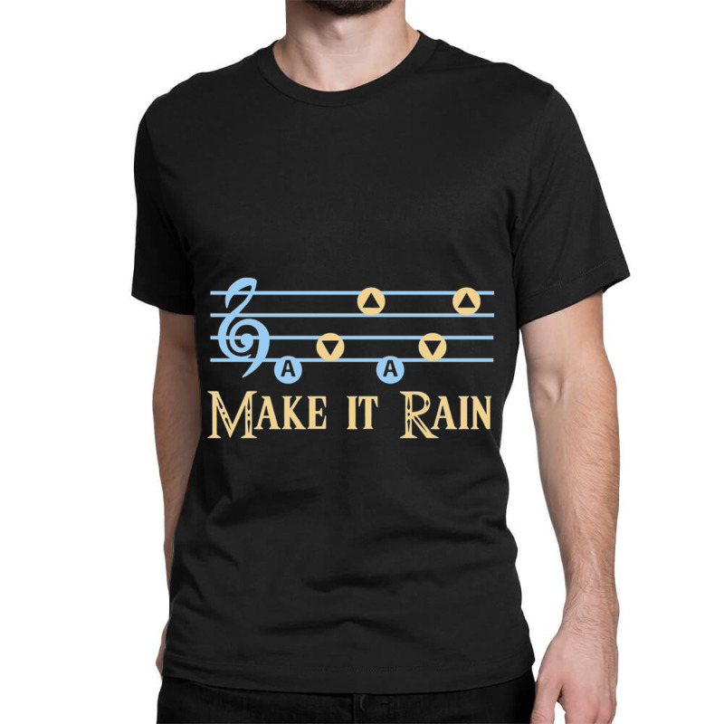 Make It Rain Legend 0f.zelda Legend 0f.zelda   .png Classic T-shirt | Artistshot