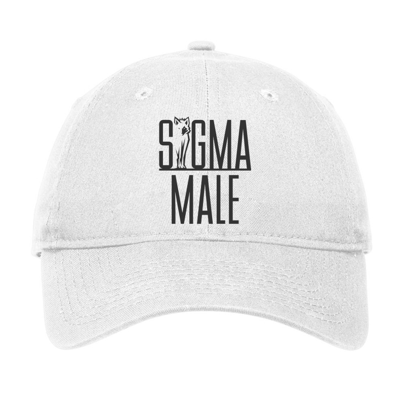 Sigma Male Adjustable Cap by RANDYMARTIN | Artistshot