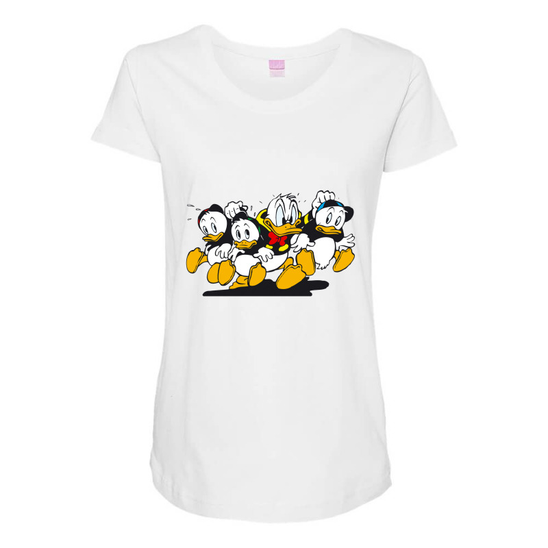 Duck Team Maternity Scoop Neck T-shirt by Zerankisla | Artistshot