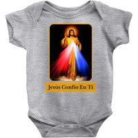 Jesús Confío En Ti Divine Mercy Spanish Language Catholic Premium T Baby Bodysuit | Artistshot