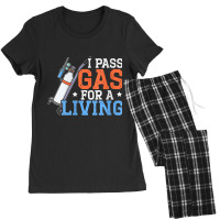 Womens I Pass Gas For A Living Anesthesiologist Doctor Anesthesia V Ne Women's Pajamas Set | Artistshot