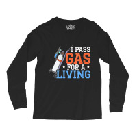 Womens I Pass Gas For A Living Anesthesiologist Doctor Anesthesia V Ne Long Sleeve Shirts | Artistshot