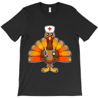 Nurse Turkey Medical Doctor Thanksgiving Dinner Costume Fan T-shirt | Artistshot