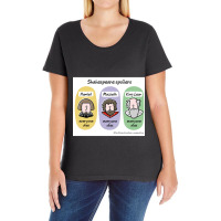 Shakespeare Spoilers Classic Ladies Curvy T-shirt | Artistshot