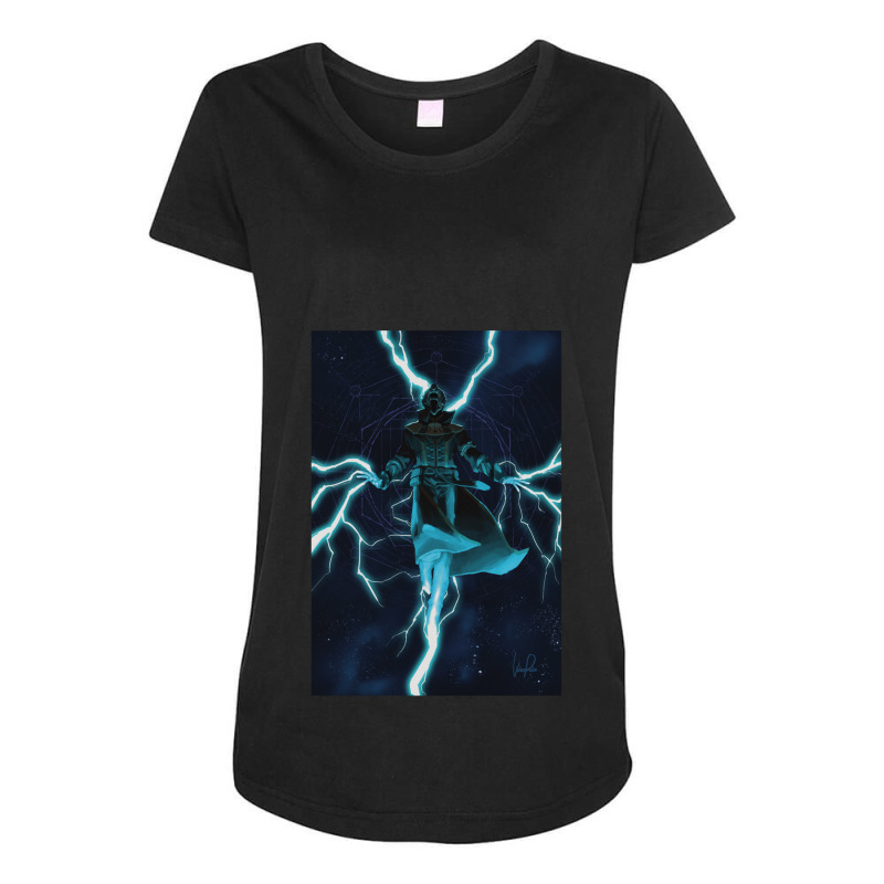 Stormcaller Maternity Scoop Neck T-shirt by cm-arts | Artistshot