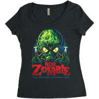 Rob Zombie   Monster Invasion Tank Top Women's Triblend Scoop T-shirt | Artistshot