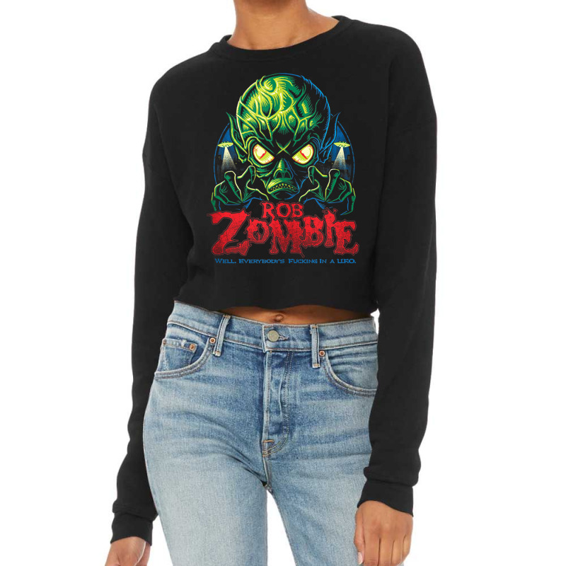 Rob Zombie   Monster Invasion Tank Top Cropped Sweater by cm-arts | Artistshot