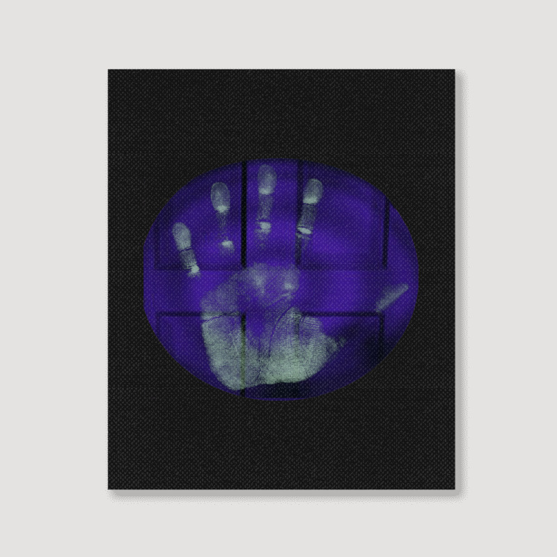 Phasmophobia Fingerprints 2 Portrait Canvas Print by cm-arts | Artistshot