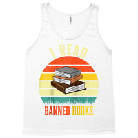 I Read Banned Books Tshirt Bookmark Funny Readers Reading Raglan Baseb Tank Top | Artistshot