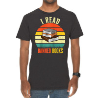 I Read Banned Books Tshirt Bookmark Funny Readers Reading Raglan Baseb Vintage T-shirt | Artistshot