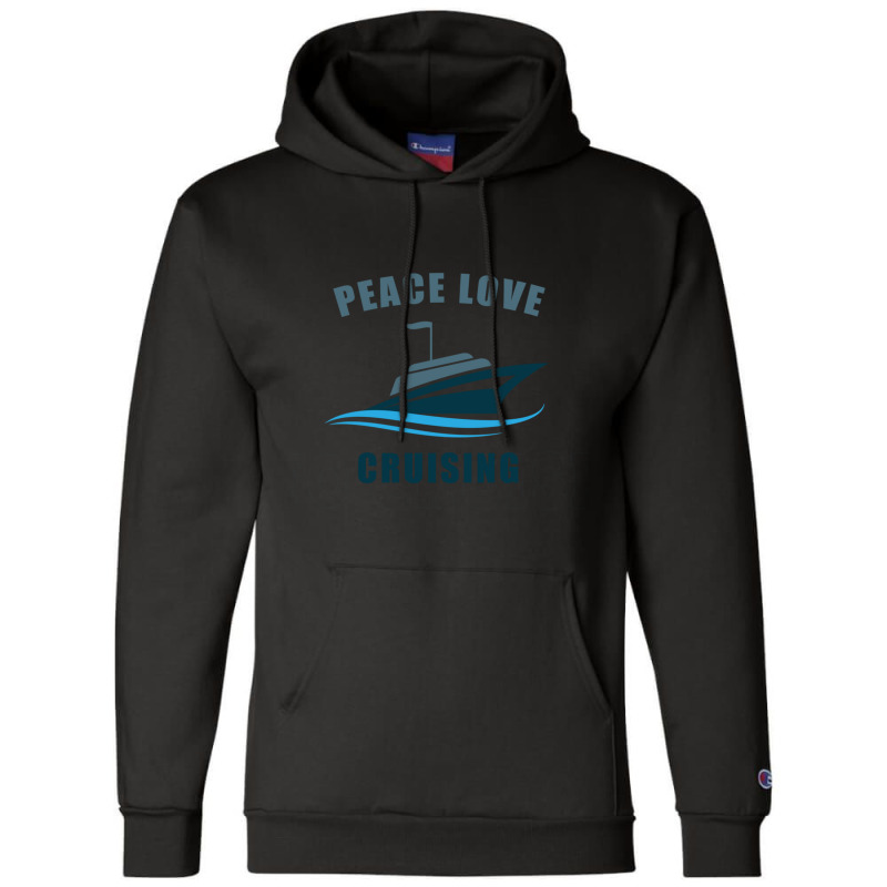 Peace Love Cruising Champion Hoodie by cm-arts | Artistshot