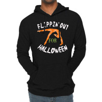 Girls Flipping Out For Halloween Gymnastics Gift Lightweight Hoodie | Artistshot