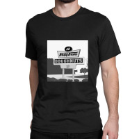 Doughnut Shop Black And White Classic T-shirt | Artistshot