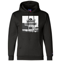 Doughnut Shop Black And White Champion Hoodie | Artistshot