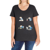 Rocket League Feelsbadman Ladies Curvy T-shirt | Artistshot