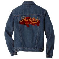 Rock Fish California West Coast Rockfish Tug Taco Repeat Premium T Shi Men Denim Jacket | Artistshot