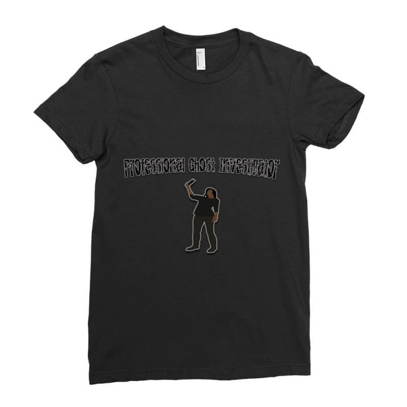 Phasmophobia Professional Ghost Investigator Ladies Fitted T-Shirt by cm-arts | Artistshot