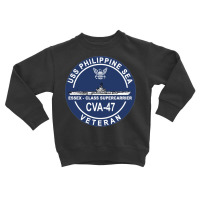 Uss Philippine Sea Cva 47 Veteran Long Sleeve T Shirt Toddler Sweatshirt | Artistshot