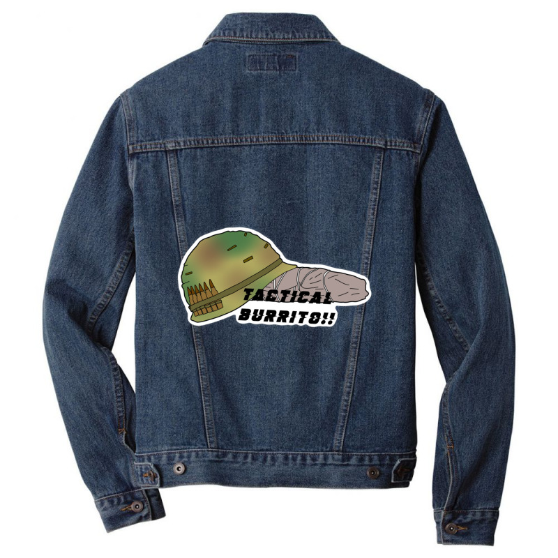 Phasmophobia Tactical Burritto! Men Denim Jacket | Artistshot