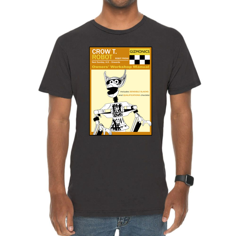 Crow T. Robot Owners Manual Vintage T-Shirt by cm-arts | Artistshot