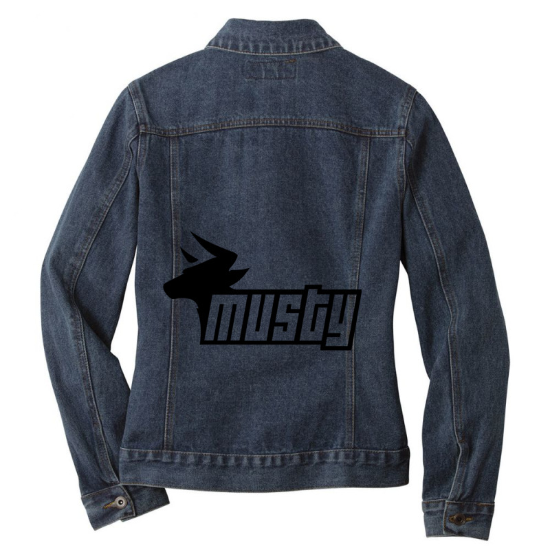 Amustycow Ladies Denim Jacket by cm-arts | Artistshot